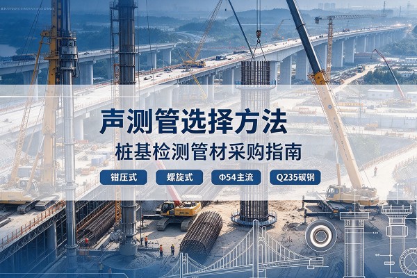 宁化声测管选型标准