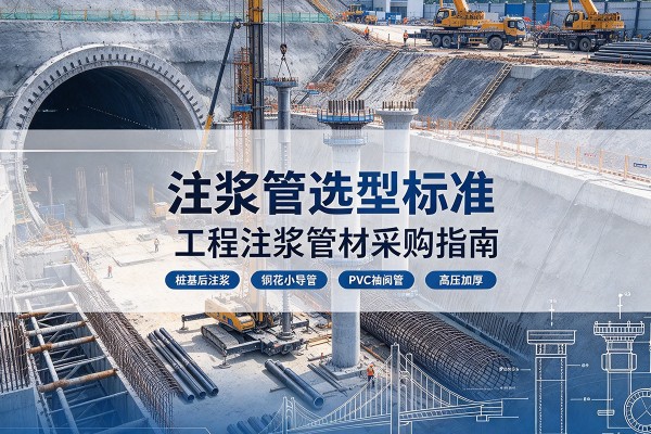 宁化注浆管选型标准