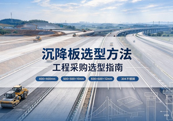 宁化沉降板选择方法